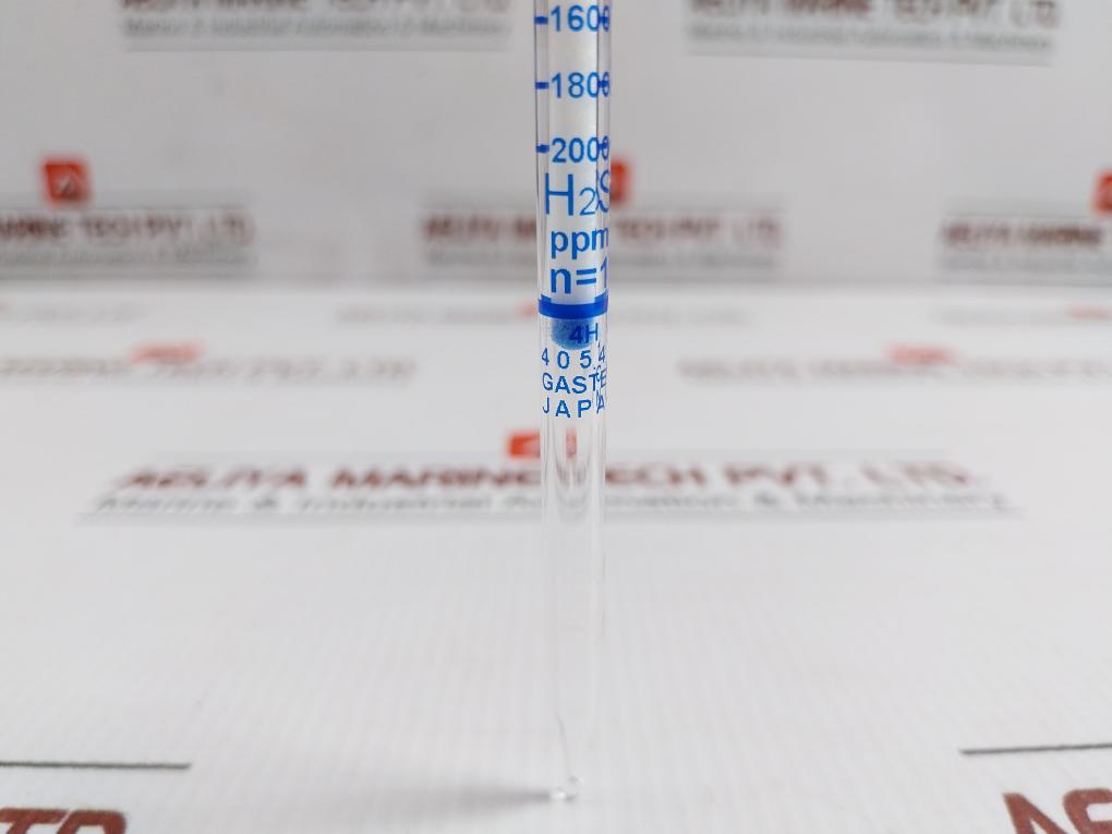 4H Hydrogen Sulphide Detector Tube 10-4000 Ppm Gastec (1 Packet=10 Pcs)