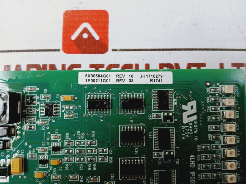 4Lhd 1P00211A04L Printed Circuit Board Rev 10 5X00504G01 Jh1710279