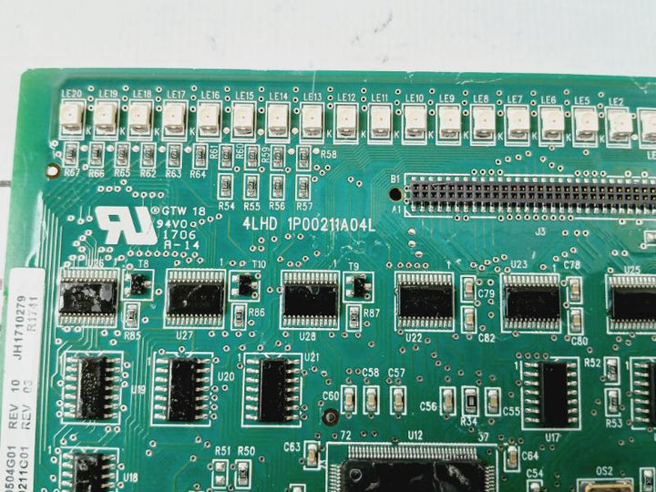 4Lhd 1P00211A04L Printed Circuit Board Rev 10 5X00504G01 Jh1710279