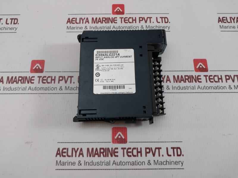 4Pt Current Analog Input Module 24V Dc Ge Fanuc Ic694Alg221A