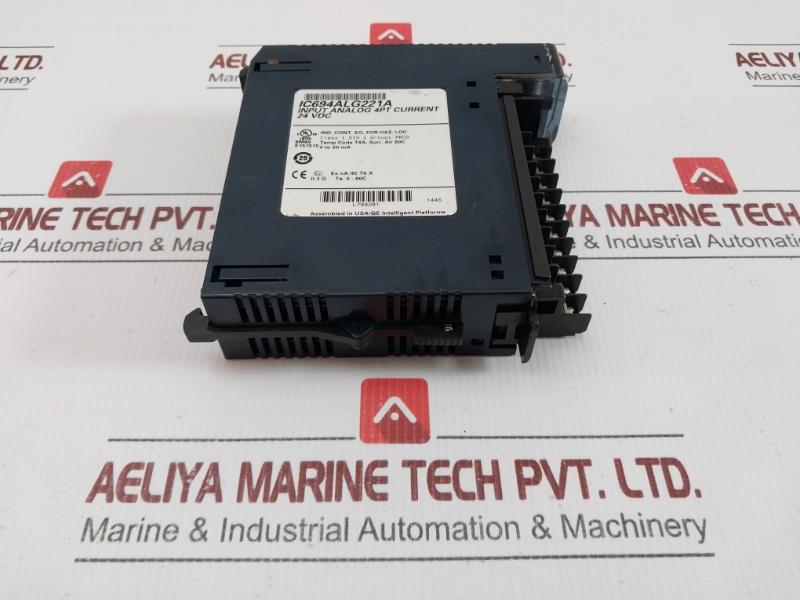 4Pt Current Analog Input Module 24V Dc Ge Fanuc Ic694Alg221A