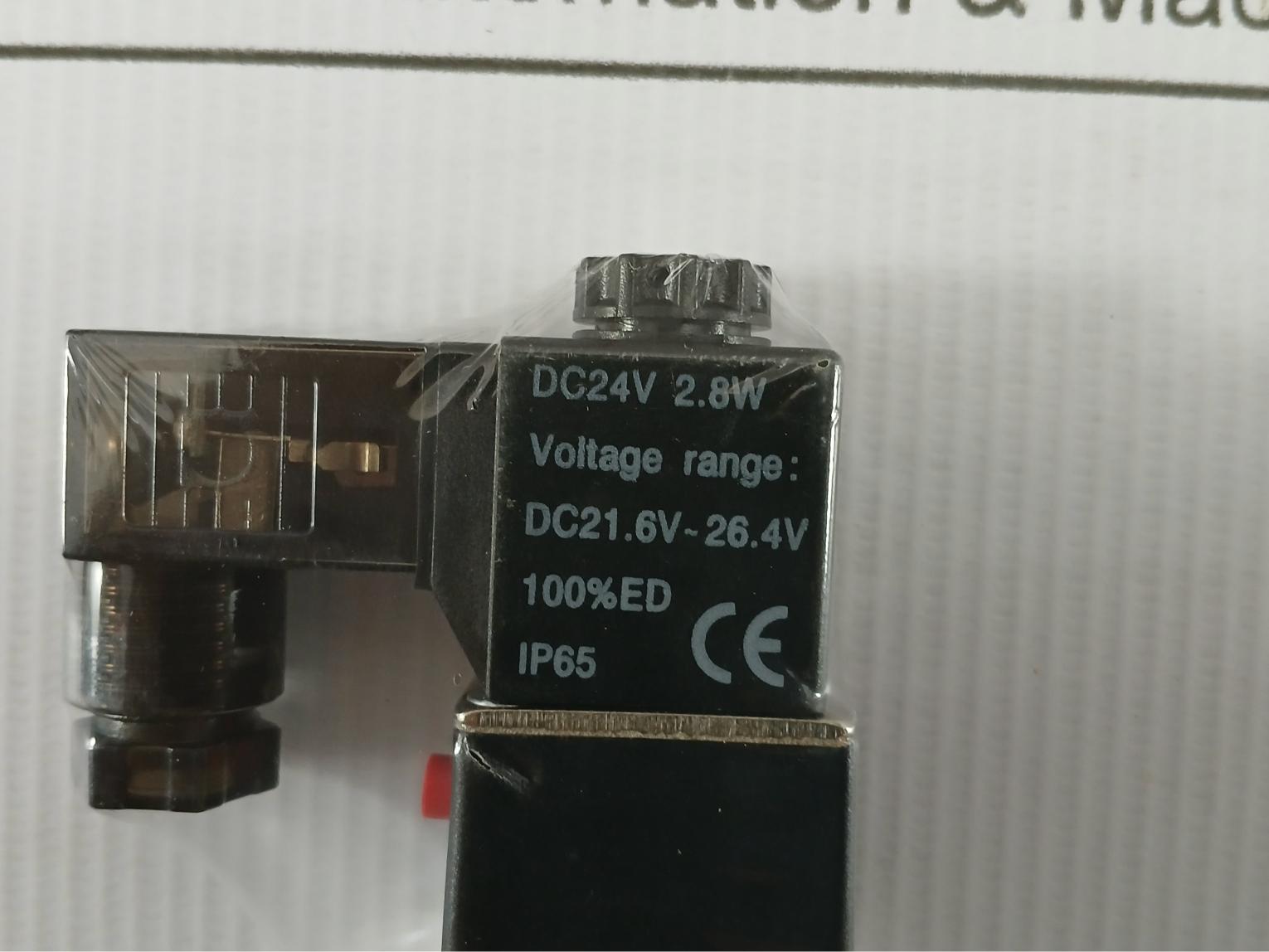 4V120-06 Airtac 0.15-0.8Mpa Dc24V 2.8W Solenoid Valve