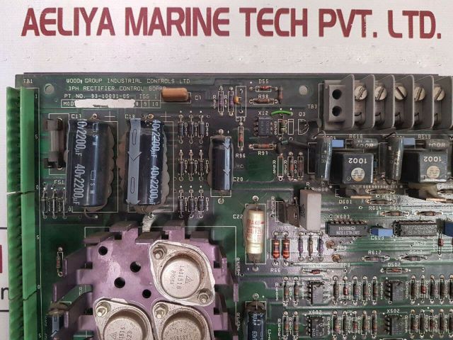 Wood 93 10031 05 3ph Rectifier Control Board - Aeliya Marine Tech