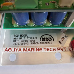 Man b&w 3157169-9 backup control unit