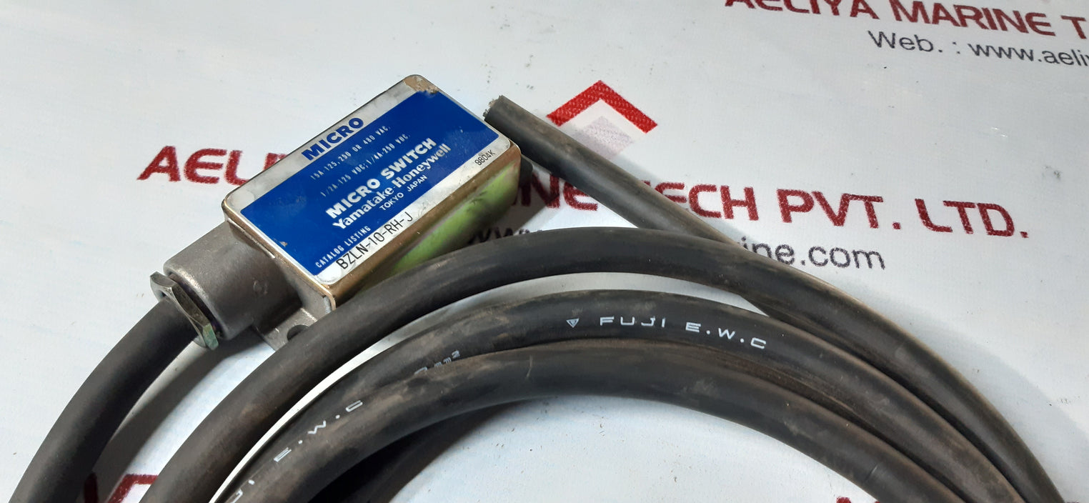 Yamatake-Honeywell BZLN-10-RH-J Micro Switch 9804K 15A-125, 250