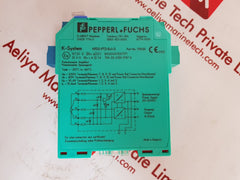 Pepperl+Fuchs Kfd2-pt2-ex1-5 Potentiometer Amplifier 72023