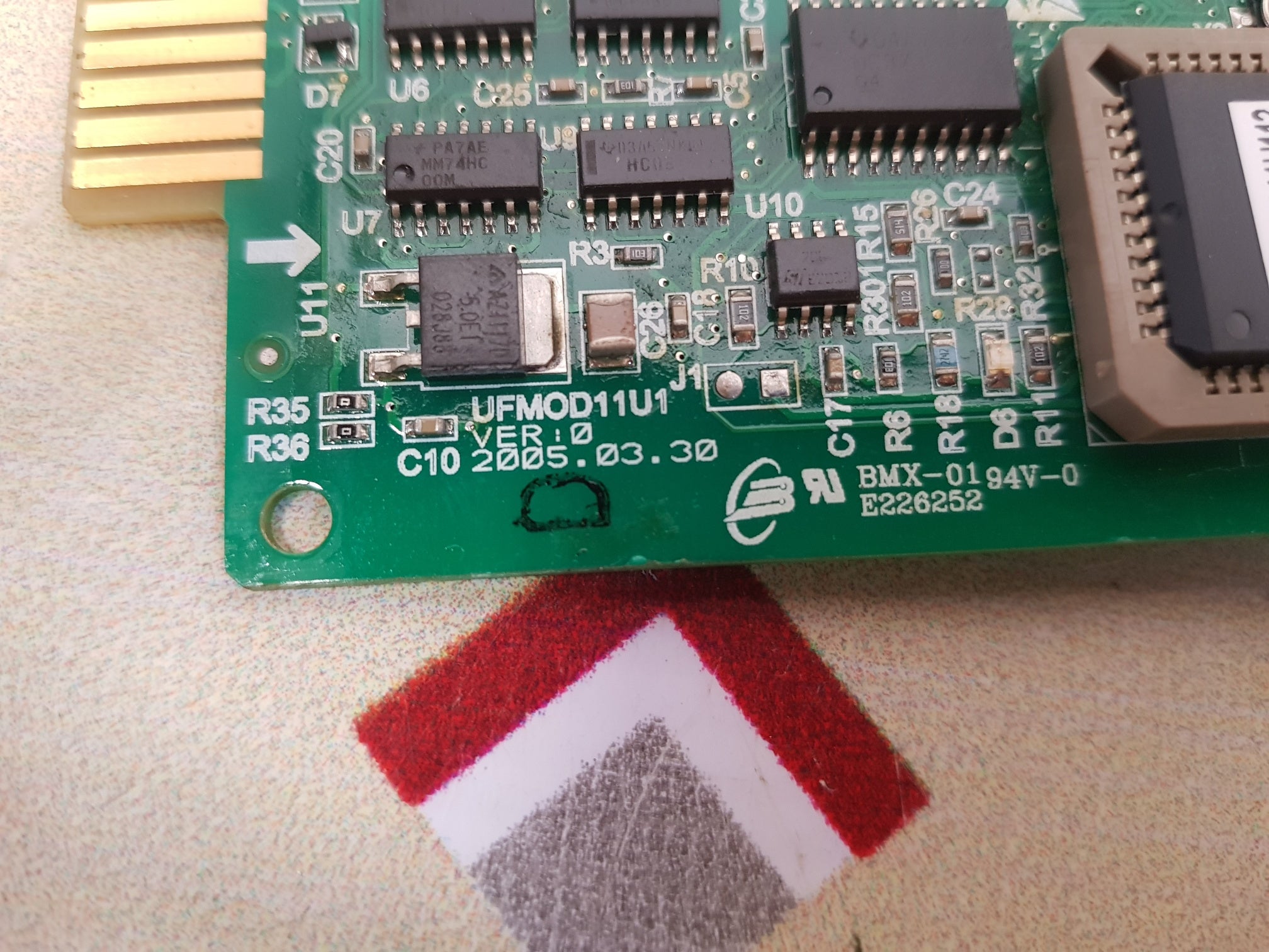 Ufmod11U1 Printed Circuit Board