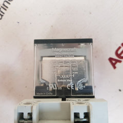 Schneider Electric 784Xdxm4L-24D Power Relay W/ Magnecraft 70-784D14-1 Soket