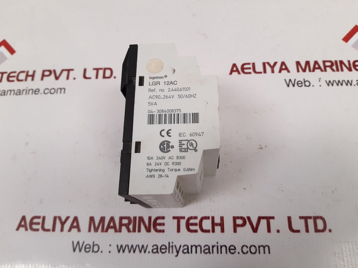 Logotron/Schiele Lgr 12Ac Control And Logic Relay 240V 50/60Hz