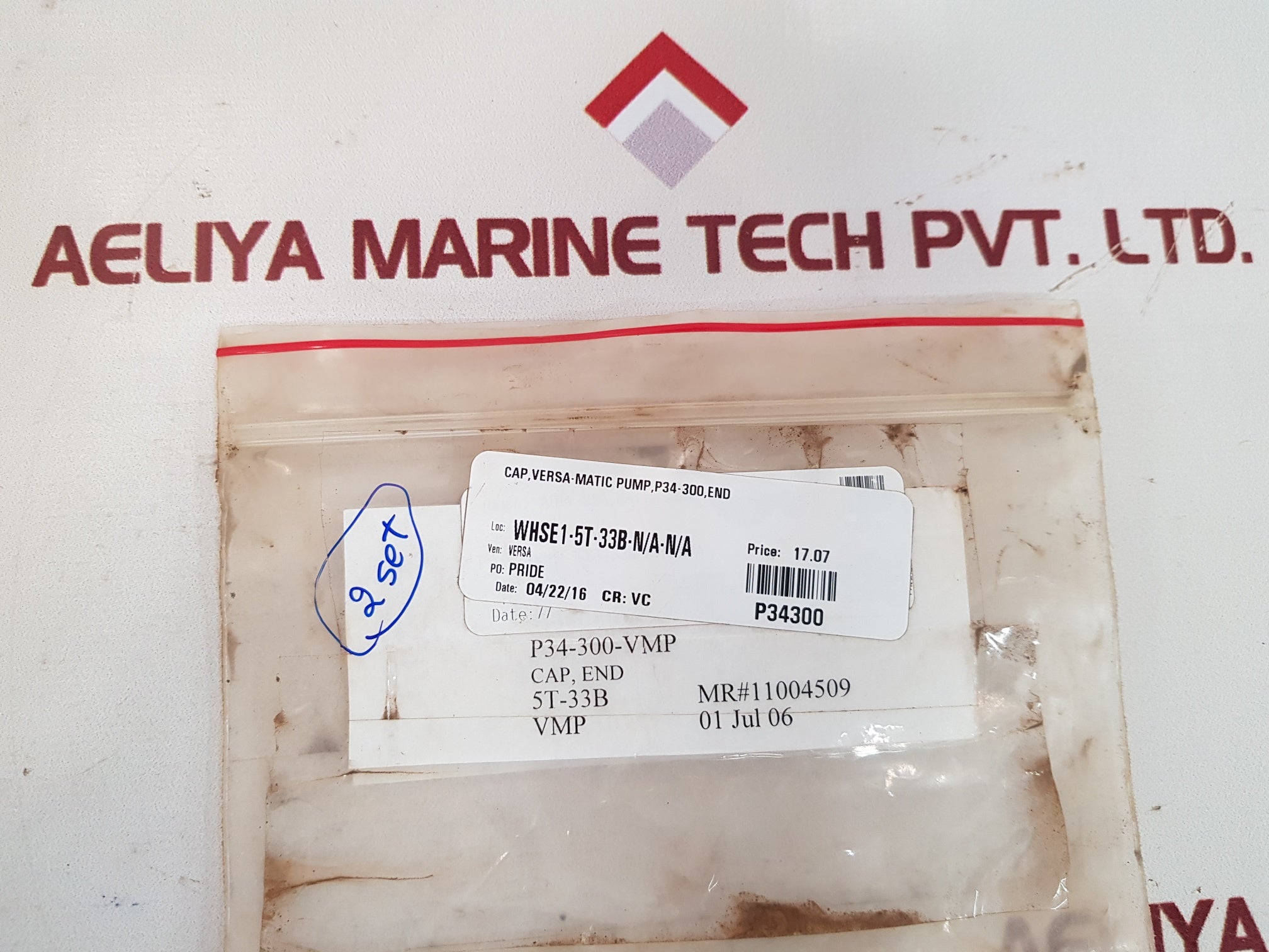 Set Of 2X Patent P34-300 Versa-Matic Pump P24-300 Valve Set