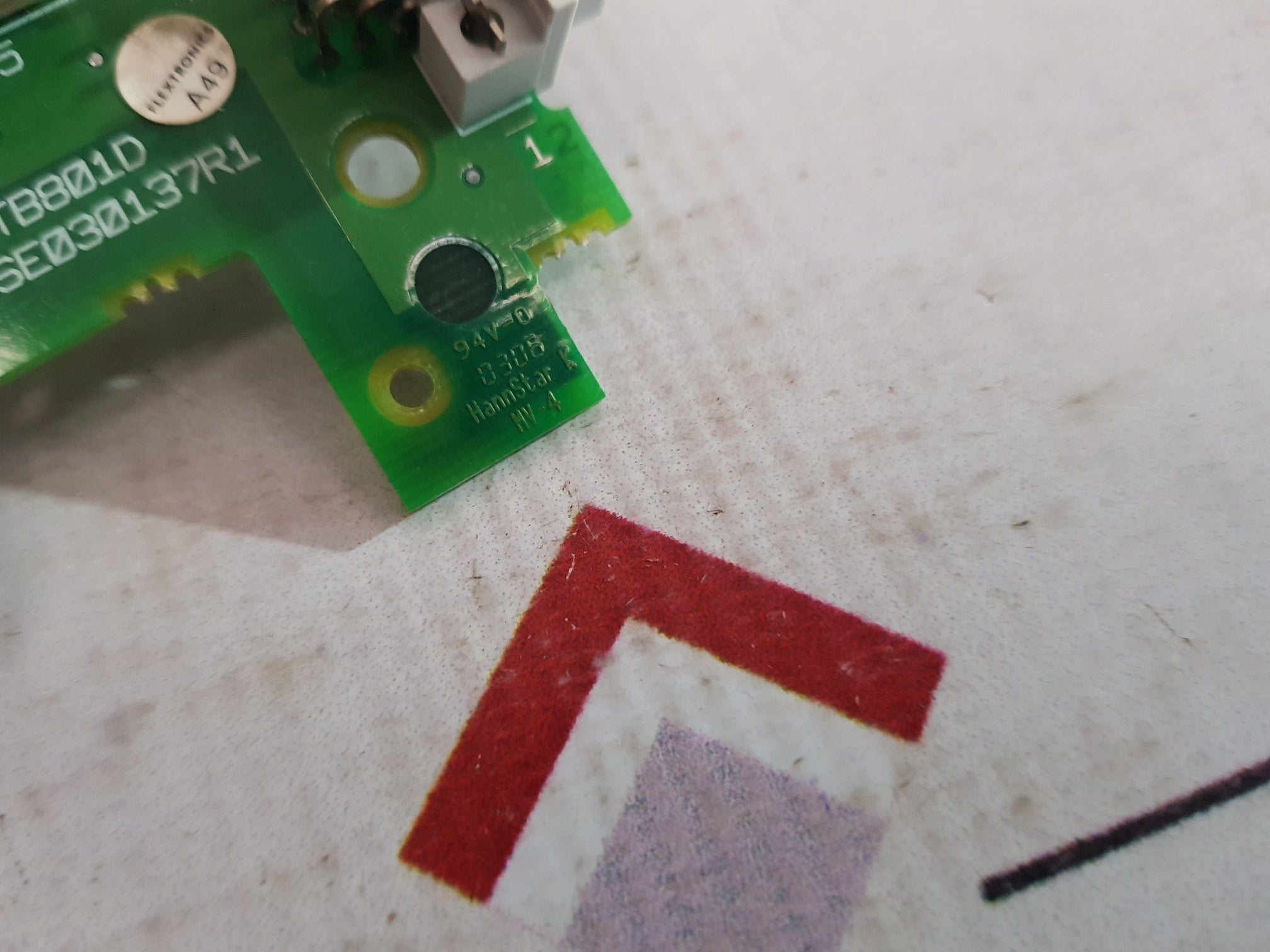 Abb Tb801D Connector Board 3Bse030137R1