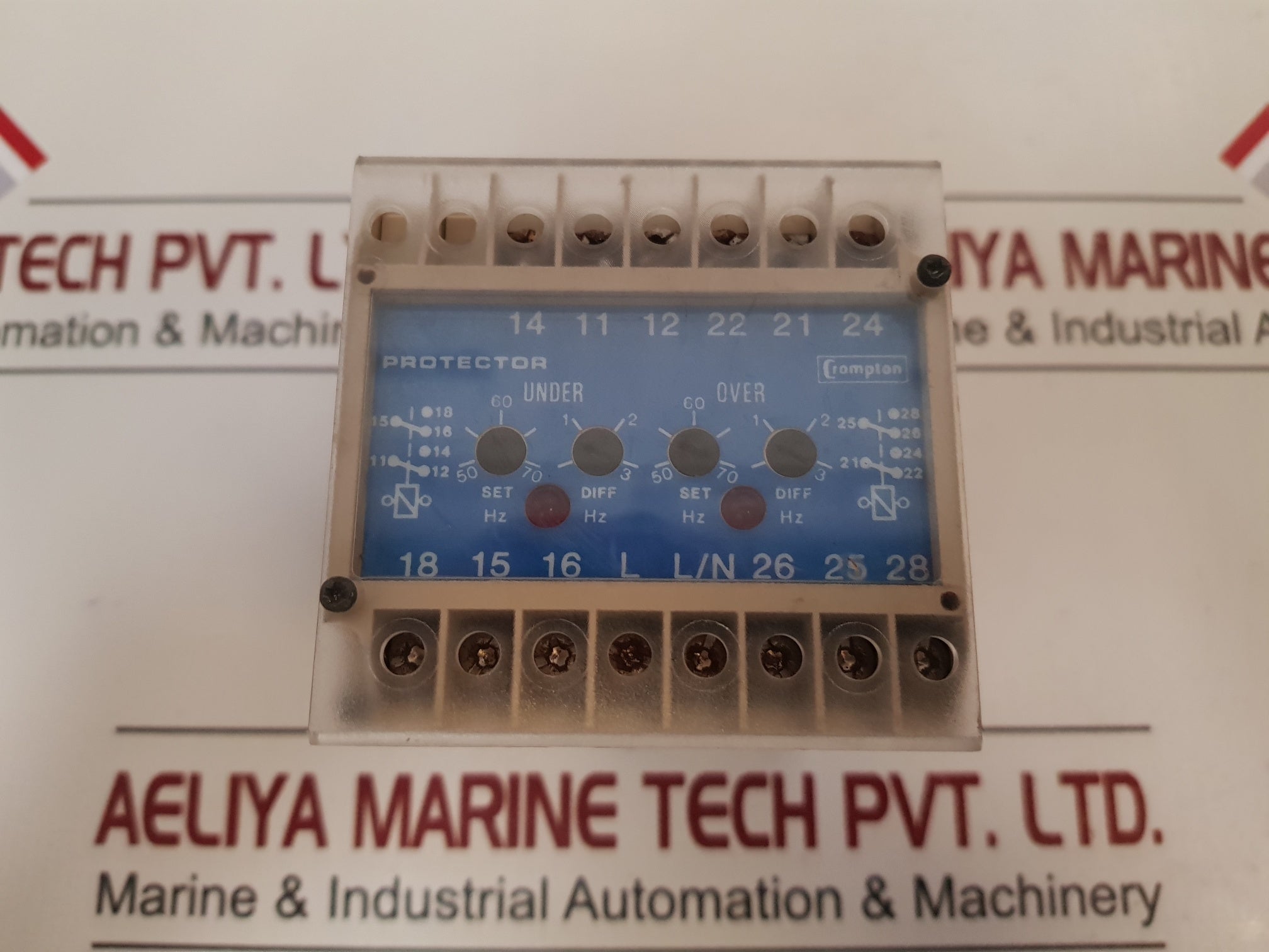 Crompton 253-phdw Protector Trip Relay 440V Ac 60Hz