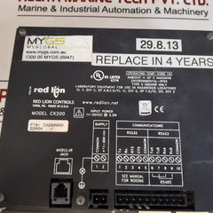 Red Lion Controls Cx200 Operator Panel Cx200000  11-30Vdc