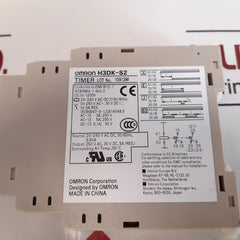 Omron H3Dk-s2 Timer Relay 0.1S-1200H