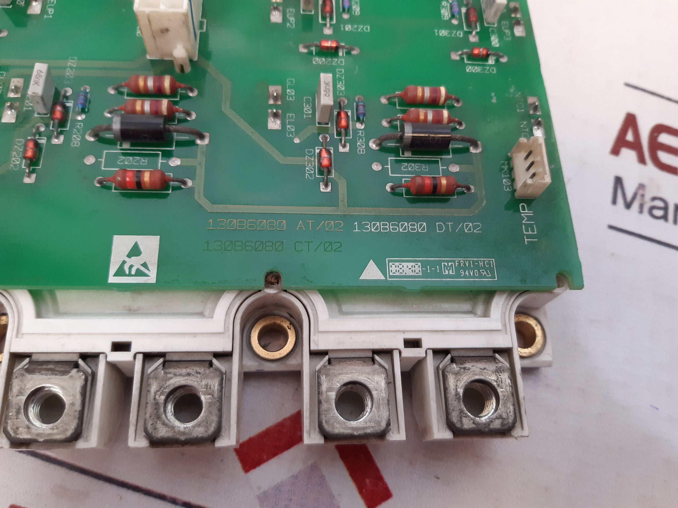 130B6080 At/02 Pcb Printed Circuit Board Frv1-hc1 94V0