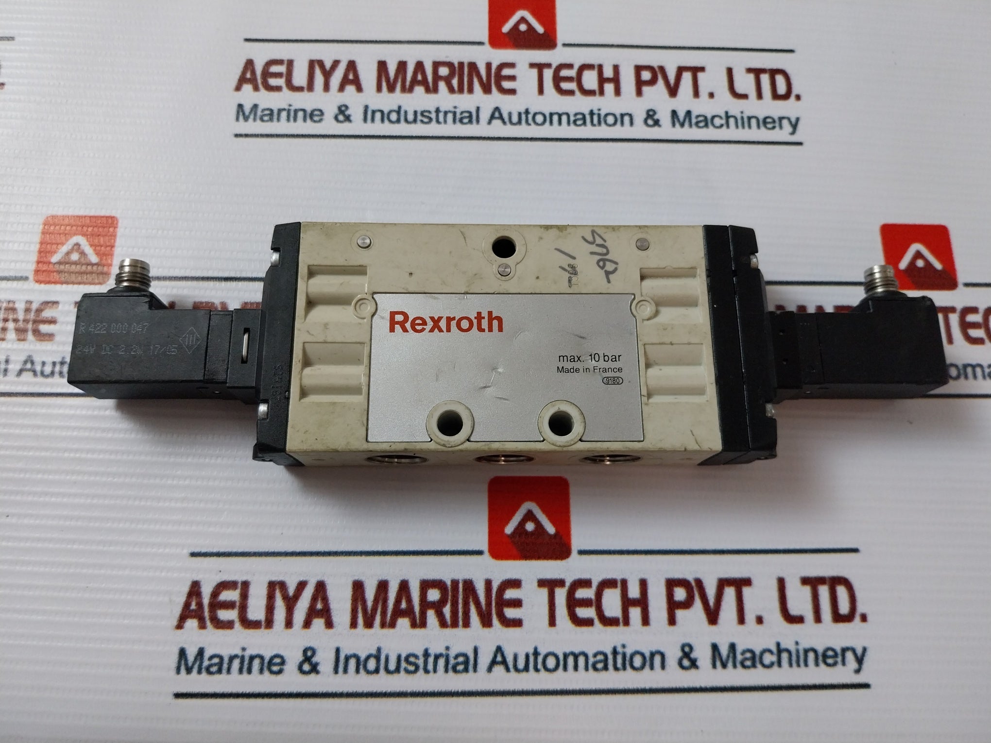 Rexroth R 422 000 047 Pneumatic Directional Control Valve 24V Dc 2.2 W 10 Bar
