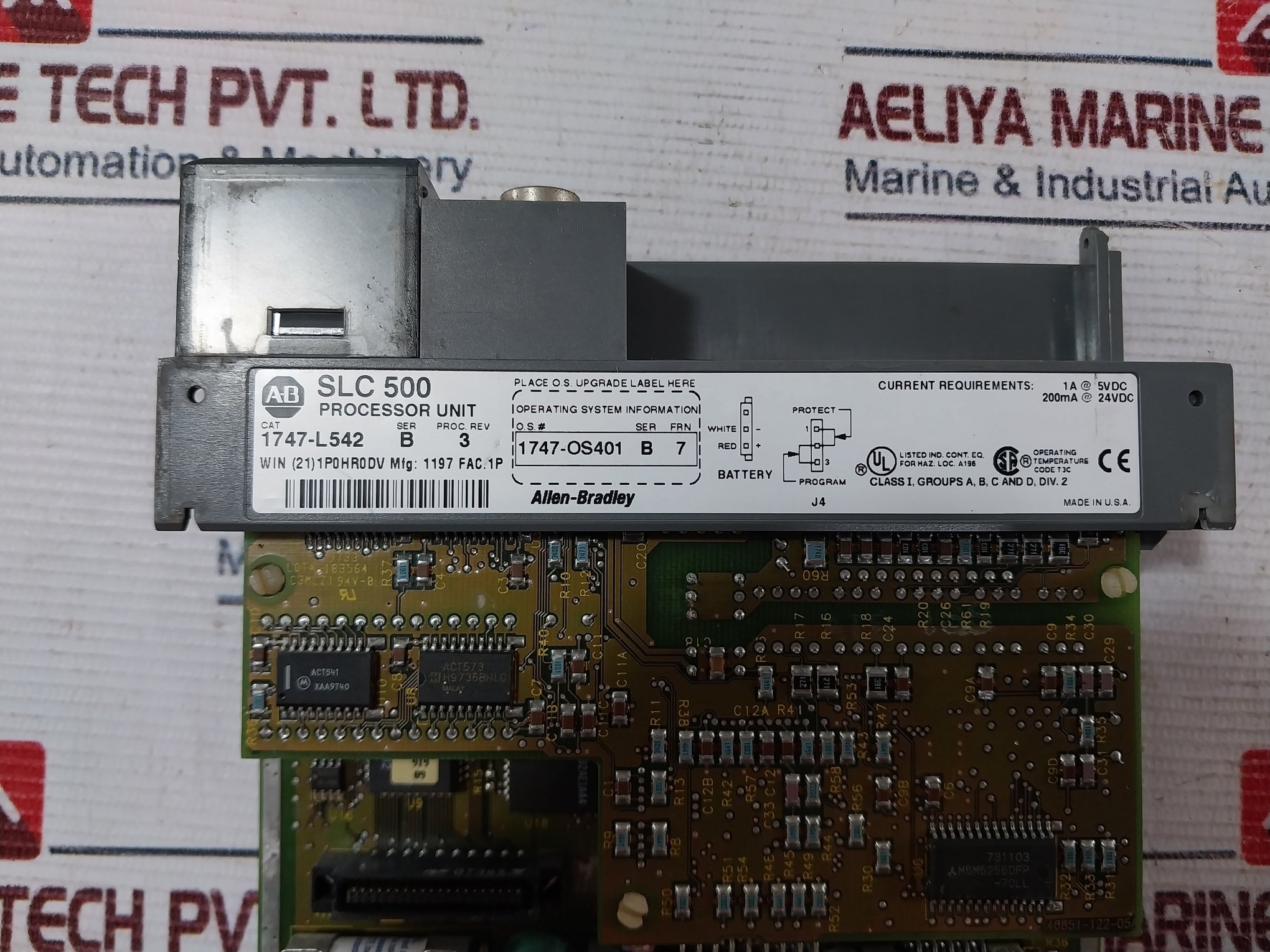 Allen-bradley 1747-l542 Cpu Processor Unit
