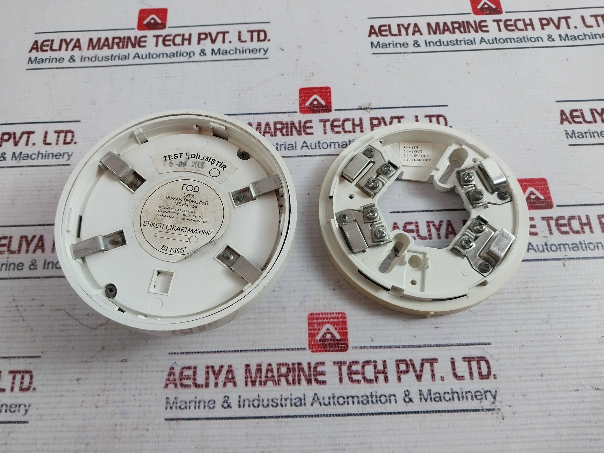 Eleks Tse En-54 Smoke Detector 12-30V 60Ma 24V Dc