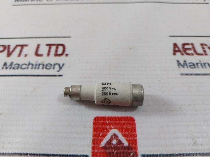 Lot of 10X ETI 6A GL/GG 400V AC / 250V DC Fuse