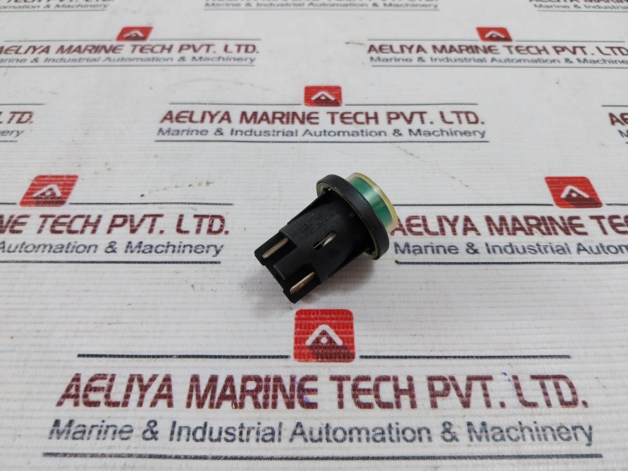 Rleil Rl5 T125/55 Green Button Round Pushbutton Switch