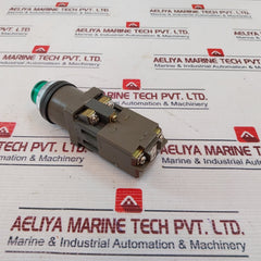 Idec 13931P Green Pushbutton Switch 100/110V