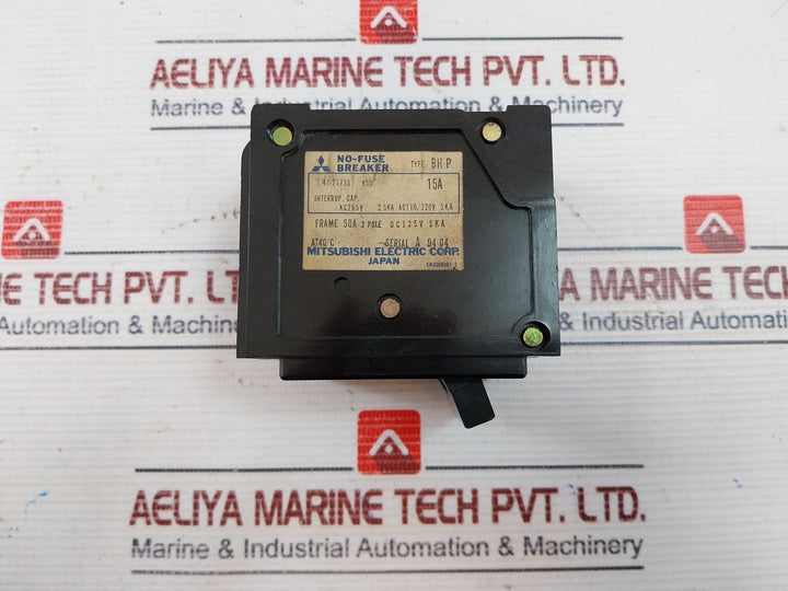 Mitsubishi Electric Bh-p No-fuse Circuit Breaker 15A 2-pole