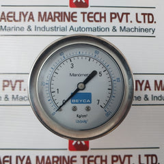 Beyca Mm2-45 Air Pressure Gauge 63 Mm,0-7 Kg/Cm2
