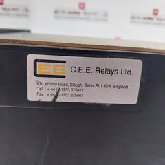 C.E.E. Itv 7366 Three Pole Over Current Relay 5A 60Hz Un 100V