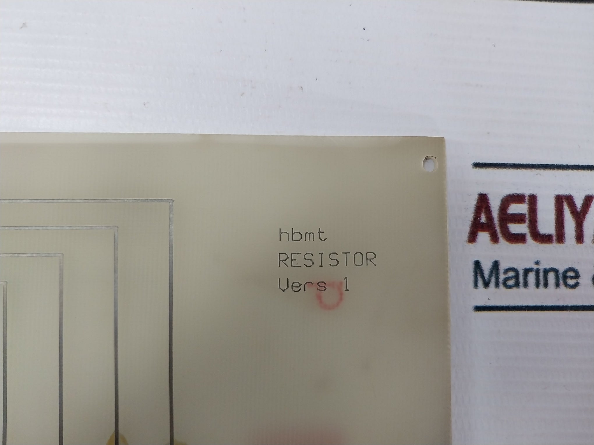 Hbmt Vers 1 Resistor Pcb Module