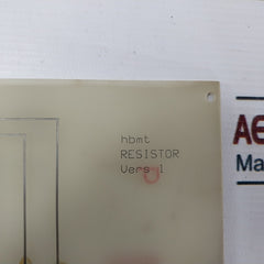 Hbmt Vers 1 Resistor Pcb Module