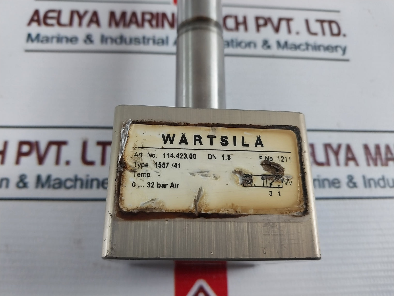 Wartsila 114.423.00 Solenoid Valve 1557/41 0-32 Bar Air