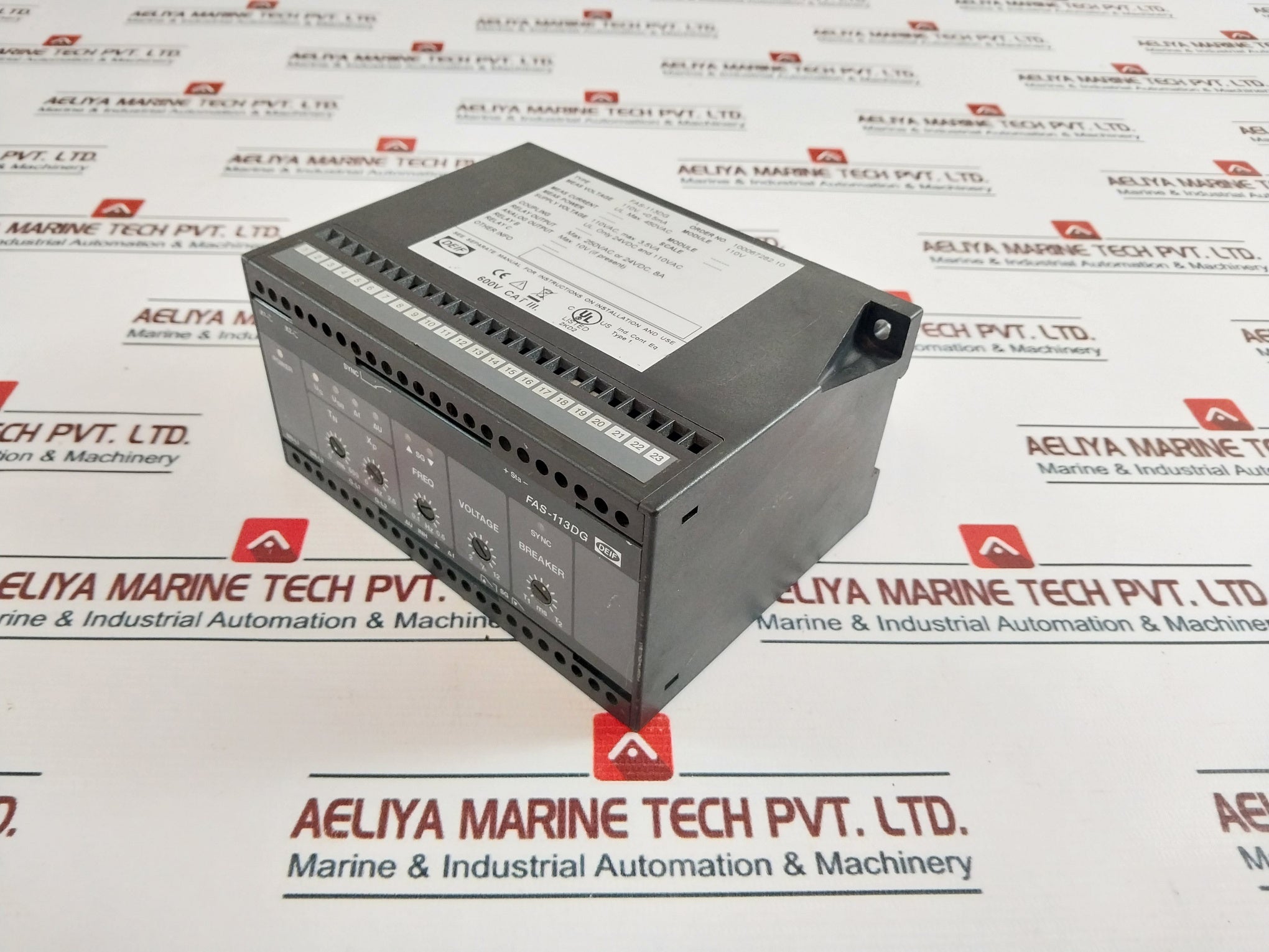 Deif Fas-113Dg Synchronizer 110Vac