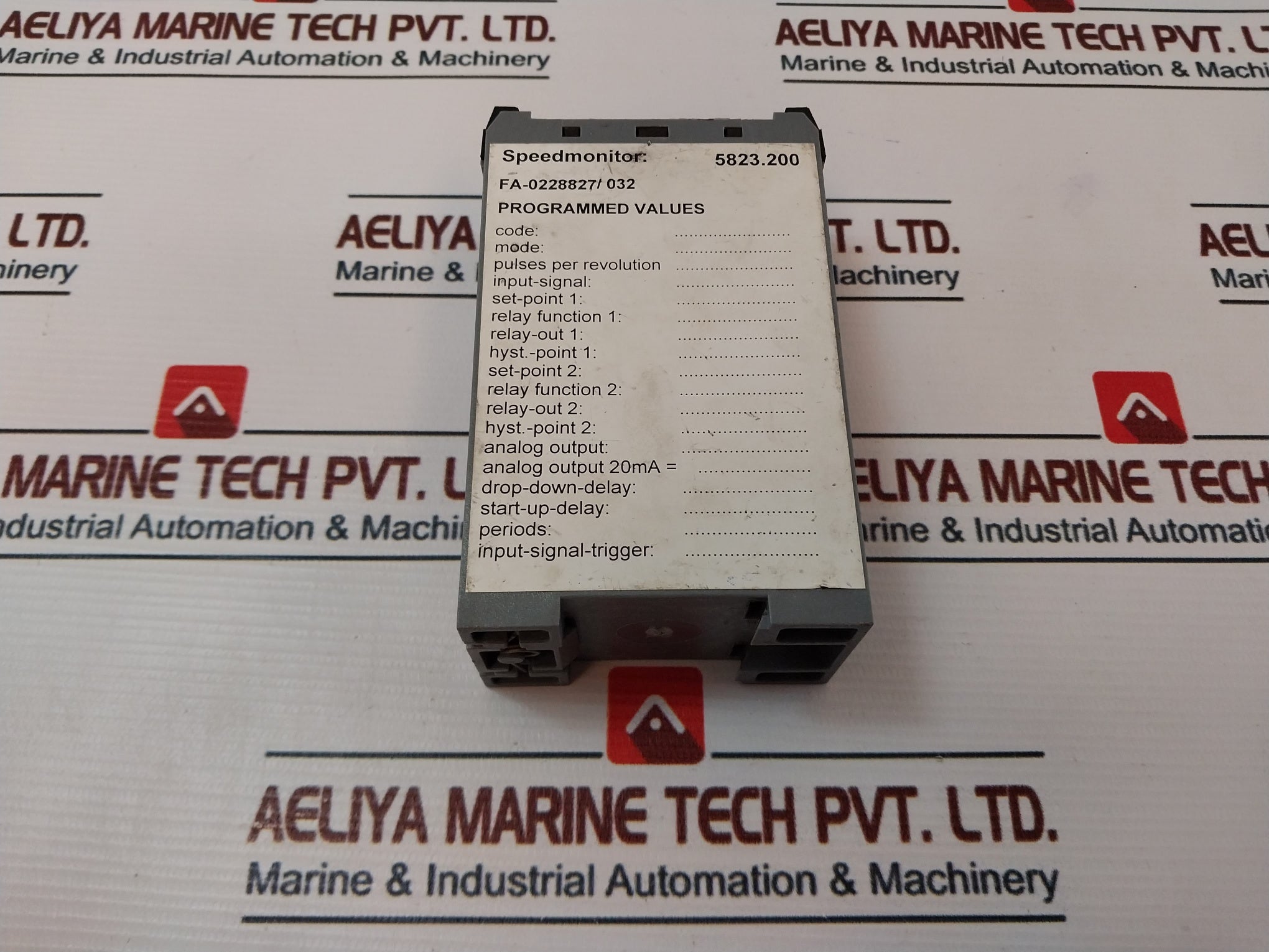 Rheintacho 5823.200 Speed Monitor 24Vdc 0228827/032