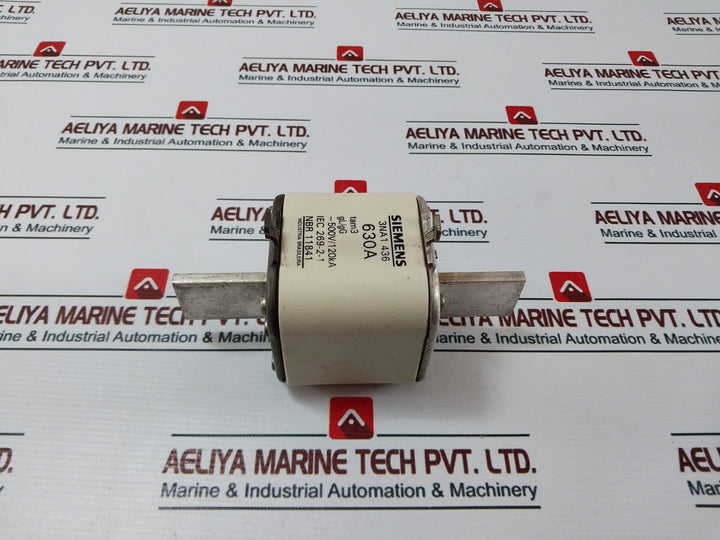 Siemens 3Na1 436 Fuse 630A 500V 120Ka