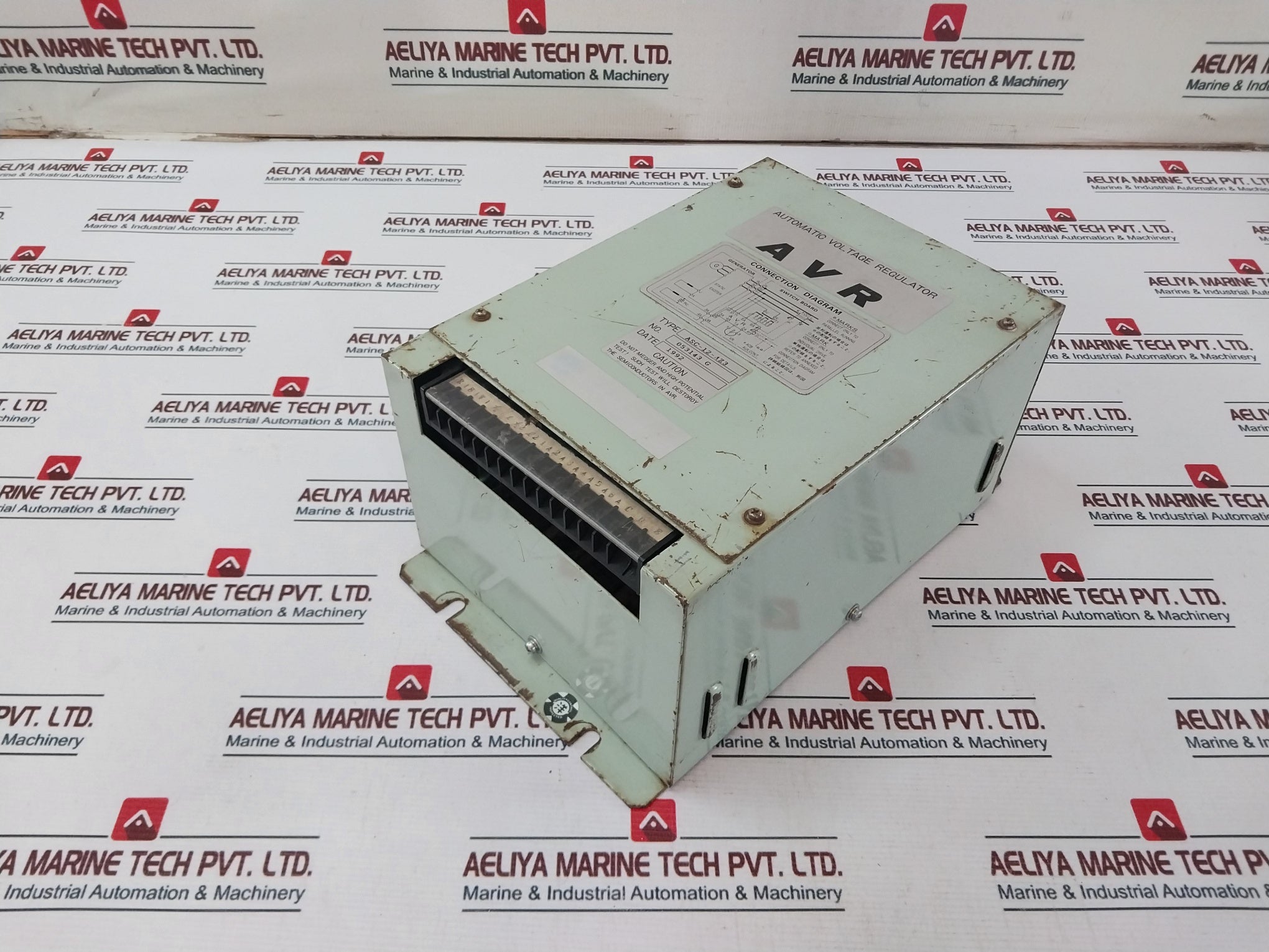 Taiyo ASC-12-4Z3 AVR-Automatic Voltage Regulator 053143 G