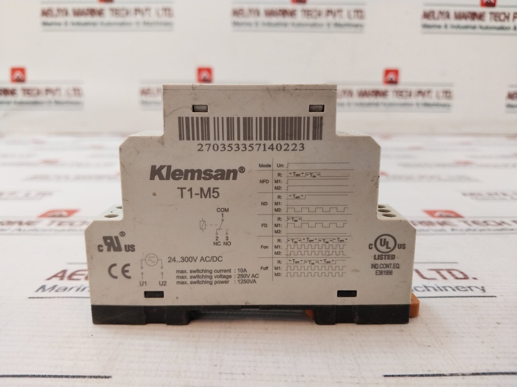 Klemsan T1-m5 Multimode Timer 250Vac