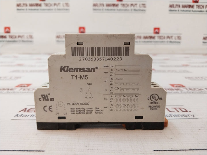 Klemsan T1-m5 Multimode Timer 250Vac
