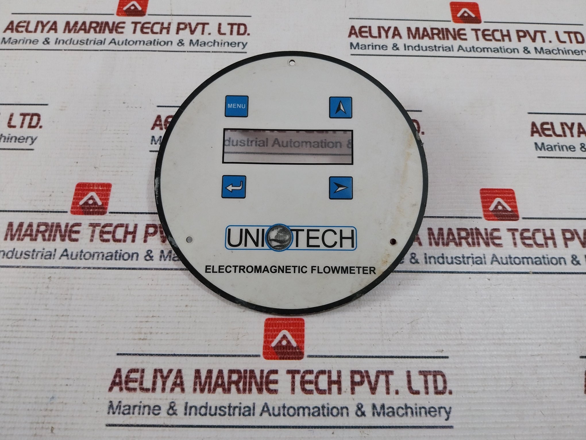 Unitech Memtron-200612 Electromagnetic Flowmeter Front Plate Panel