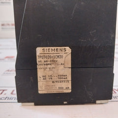 Siemens 7Pu7020-1Cm30 Two Wire Time Relay 60-250V 50/60Hz