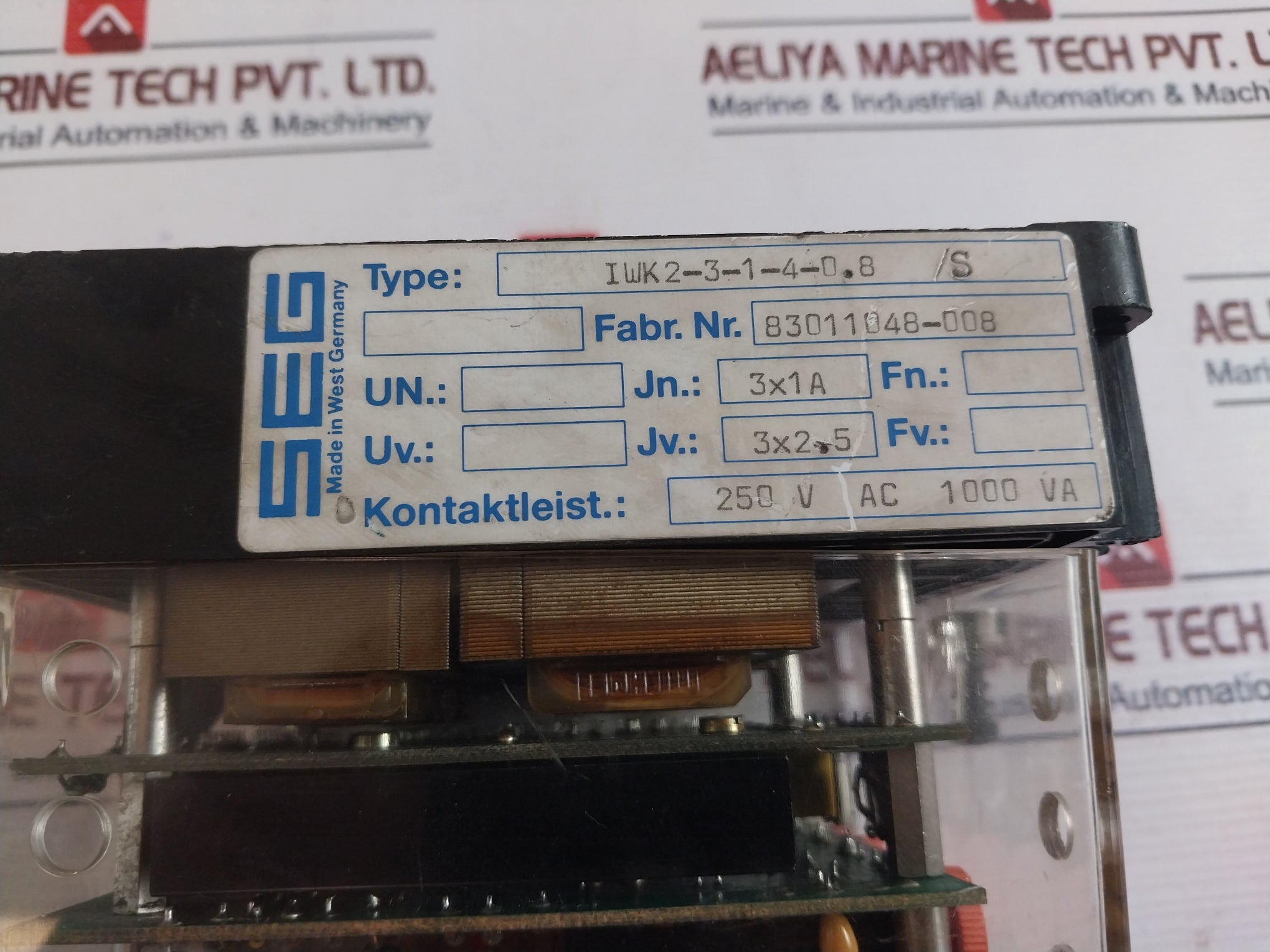 Seg Iwk 2-3-1-4-0.8 /S Power Relay Iwk 2-3