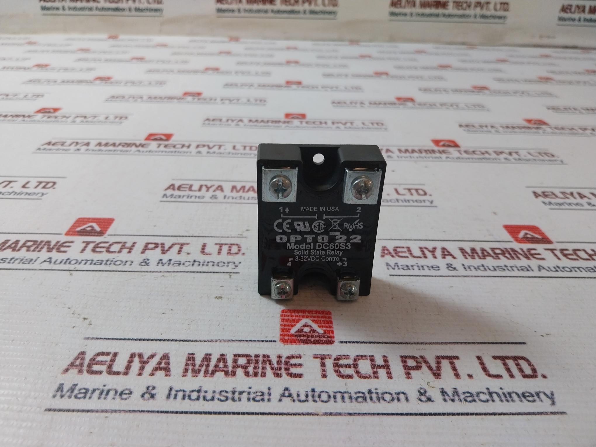 Opto22 Dc60S3 Control Solid State Relay 3-32Vdc