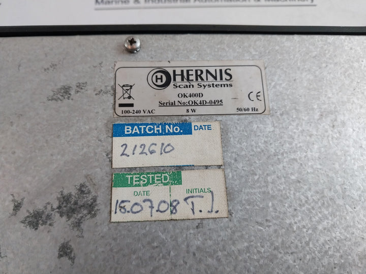 Hernis Scan Ok400D Cctv Controller