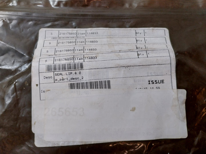 Lot Of 4X Weco 3205602 Union Seal Ring 265653