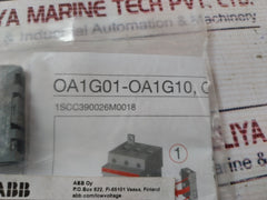 Abb Oa3G01 Auxiliary Contact 16A 690V 1Sca022456R7410