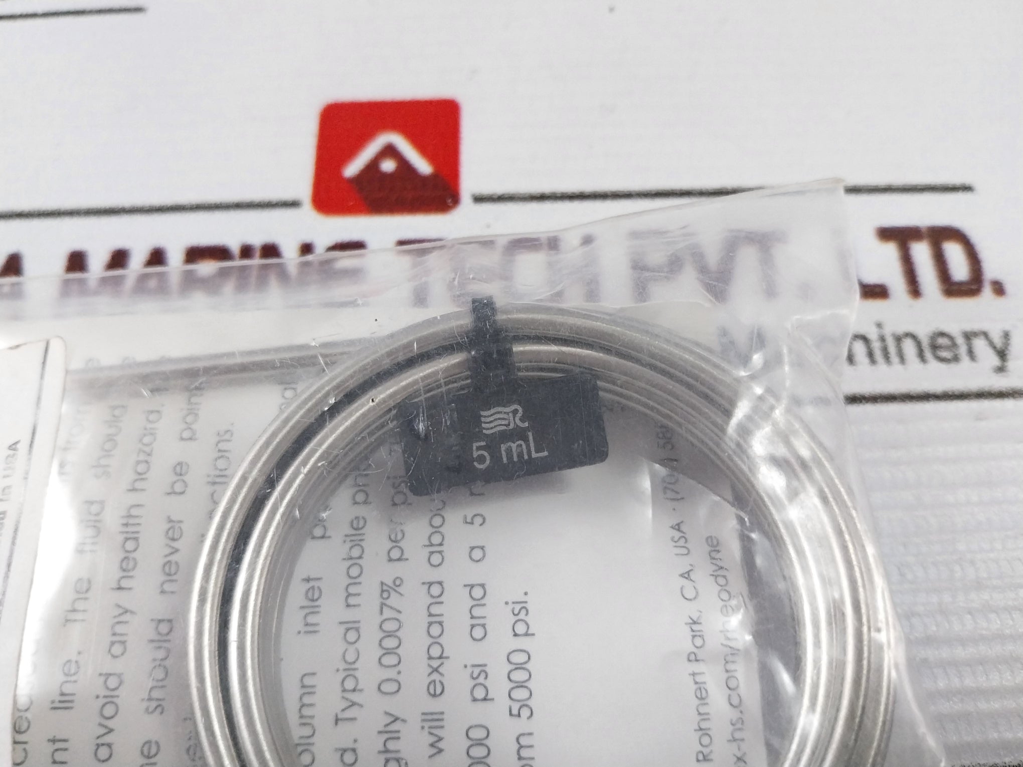 Waters Was073703 5Ml Sample Loop