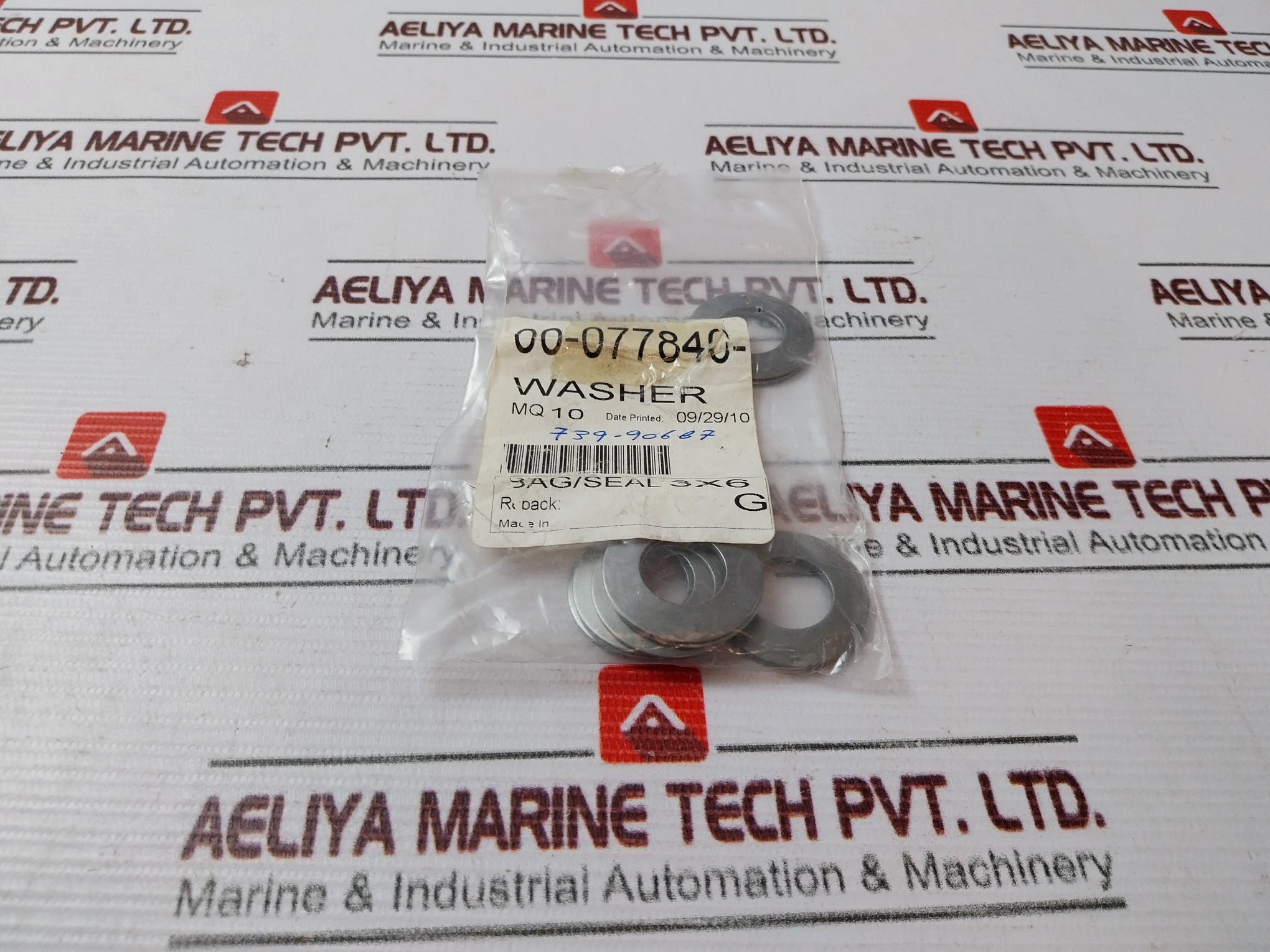 Lot of 10X Hobart 00-077840 Washer Belleville