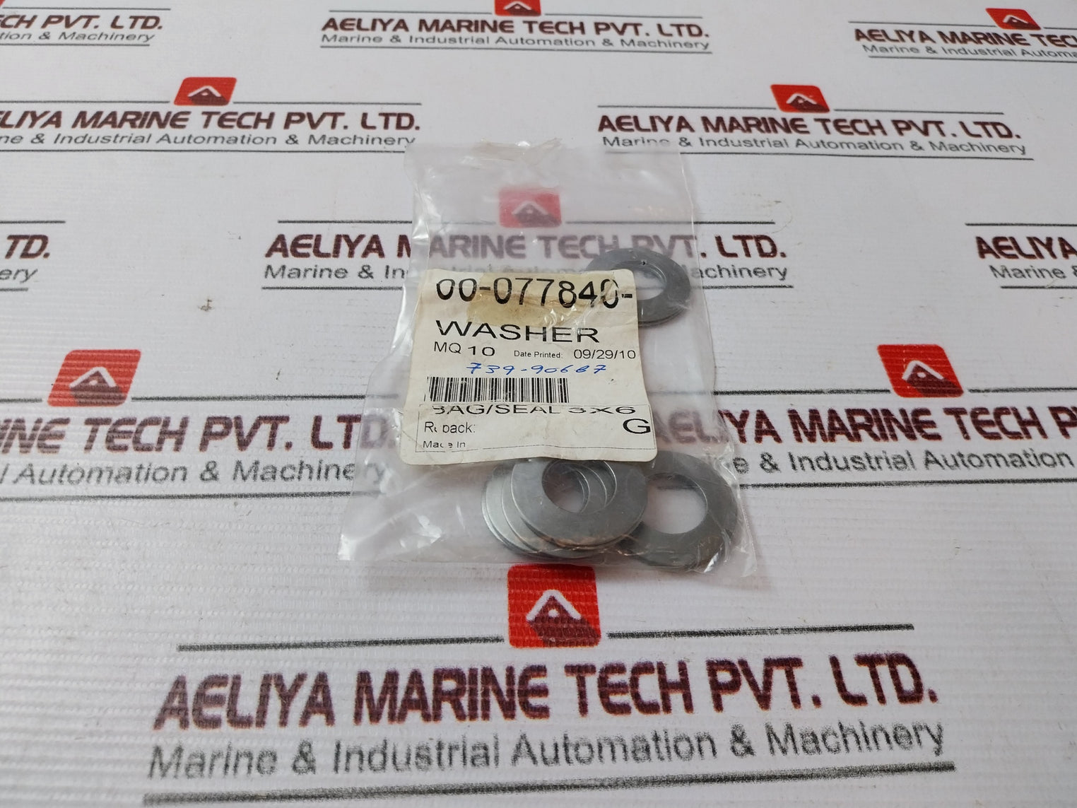 Lot of 10X Hobart 00-077840 Washer Belleville