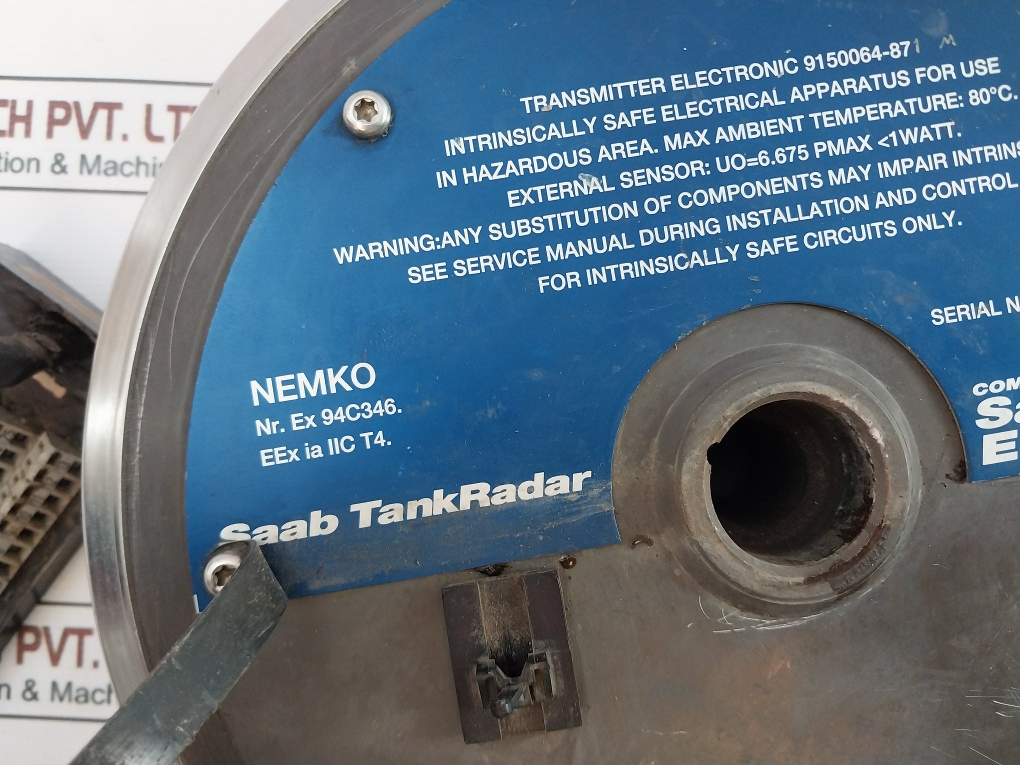 Saab Tankradar 9150064-871 M Transmitter Electronic Box 80°C