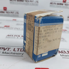 Idec Abn111-r Push Button Switch 41-10650 Ac125V 5A Ac300V 3A