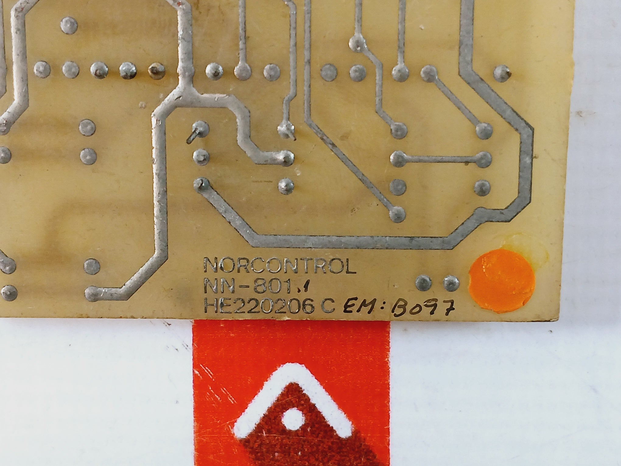 NORCONTROL NN-801.1 Digital Input/Output Adaptor HE220206 C